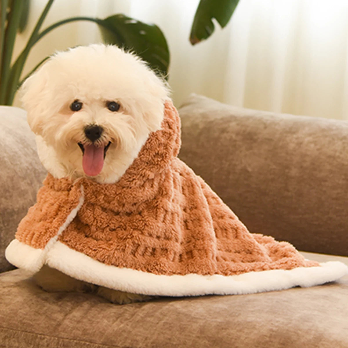 Roupinha Poncho Pet Robes
