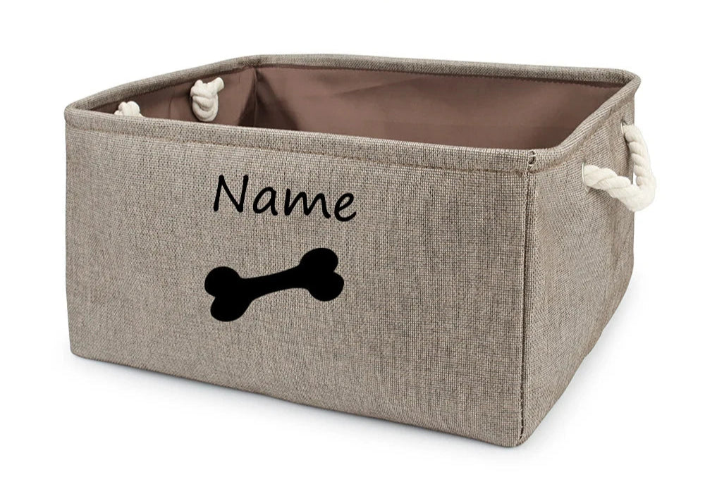 Caixa de Brinquedos Personalizada Pet Baú Alegria