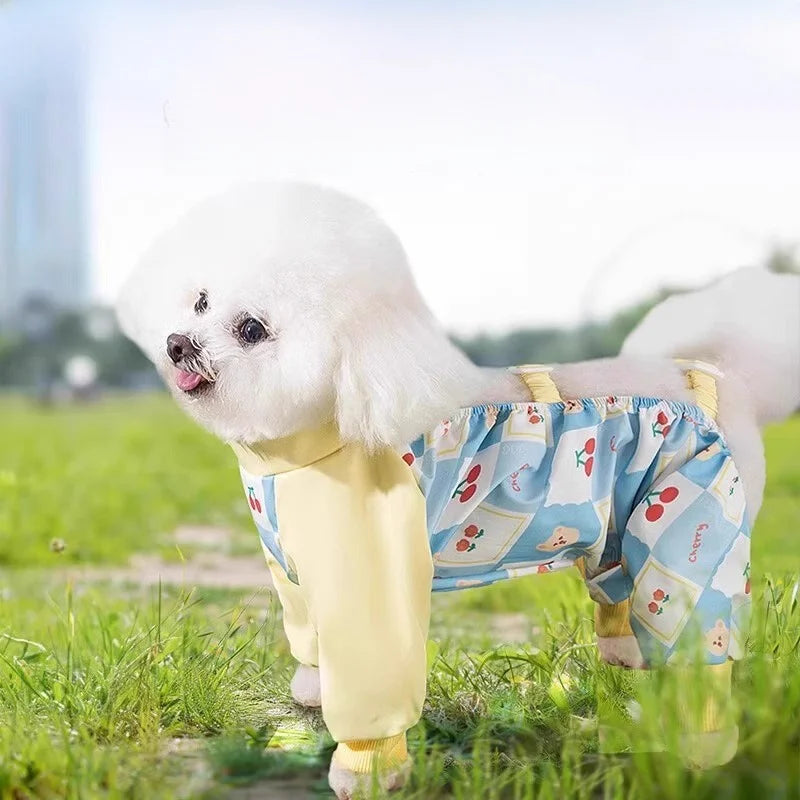 Macacão Anti-sujeira Pet Aventurinha