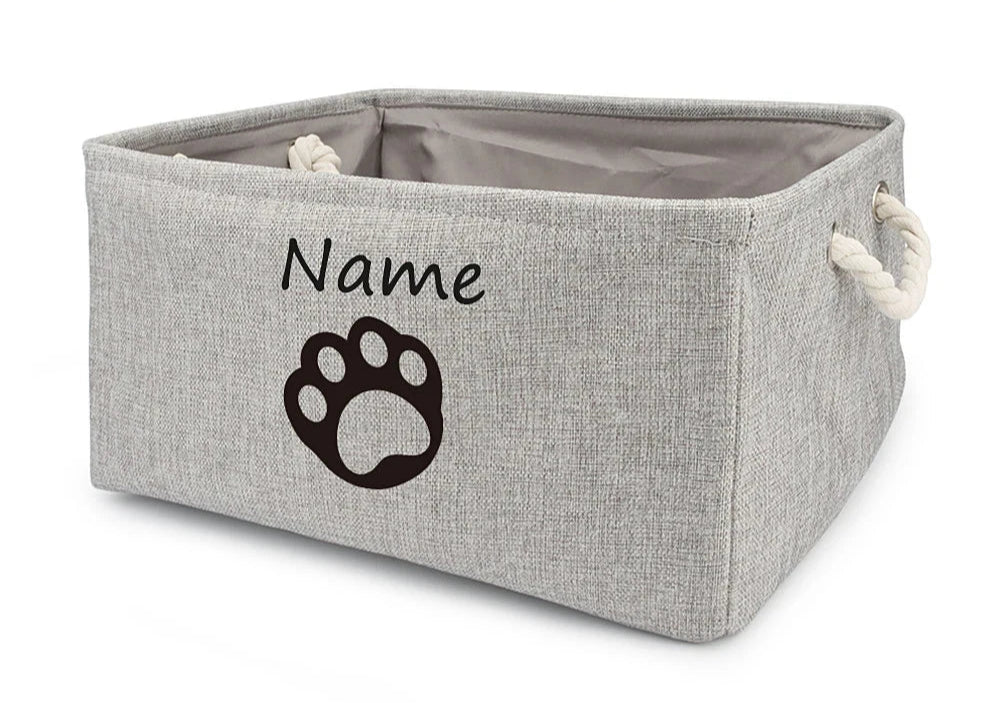 Caixa de Brinquedos Personalizada Pet Baú Alegria