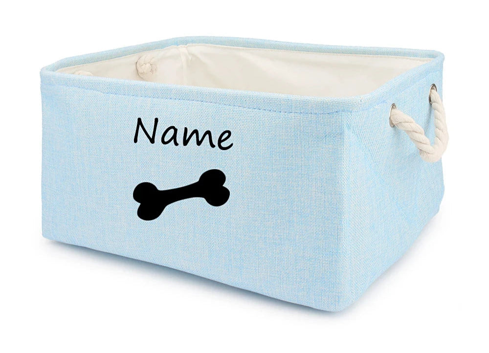 Caixa de Brinquedos Personalizada Pet Baú Alegria