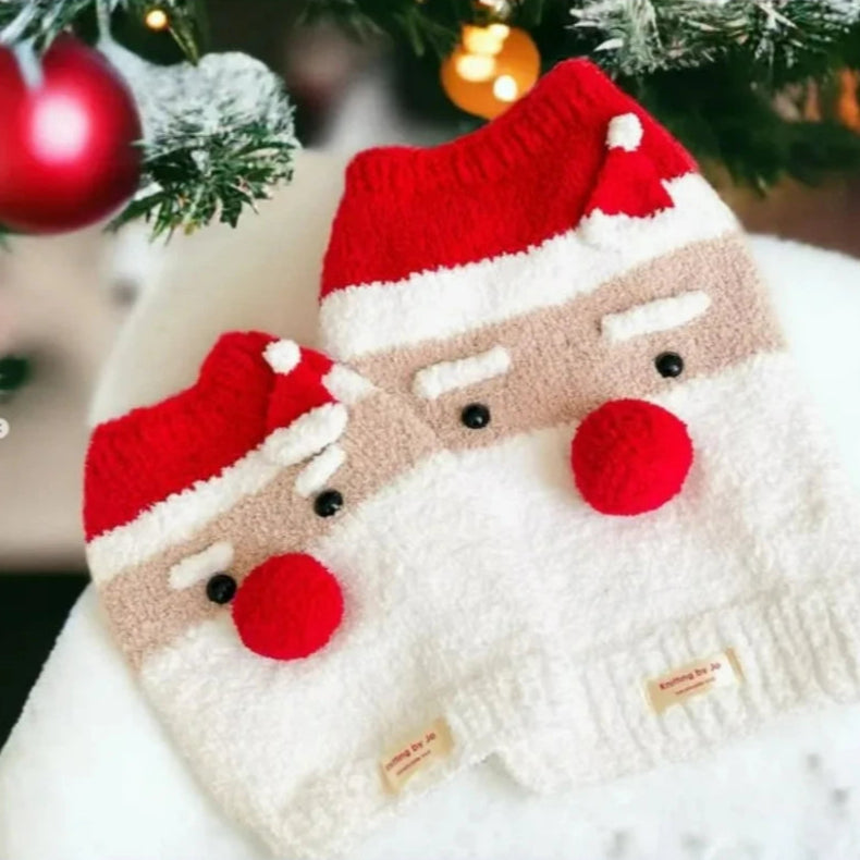 Tricot Pet Santa Claus
