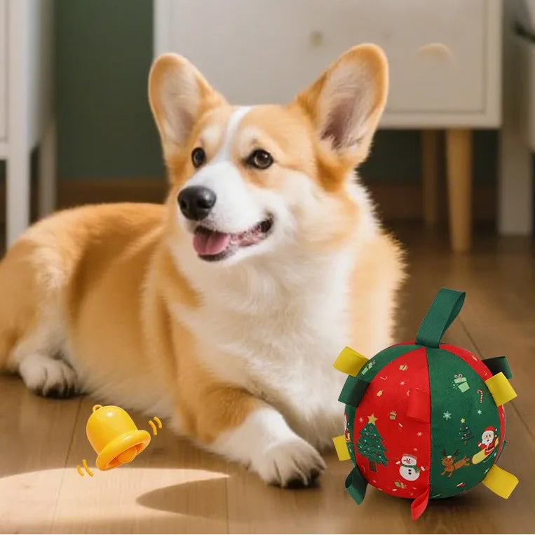 Brinquedo Bola Pet Mágica de Natal