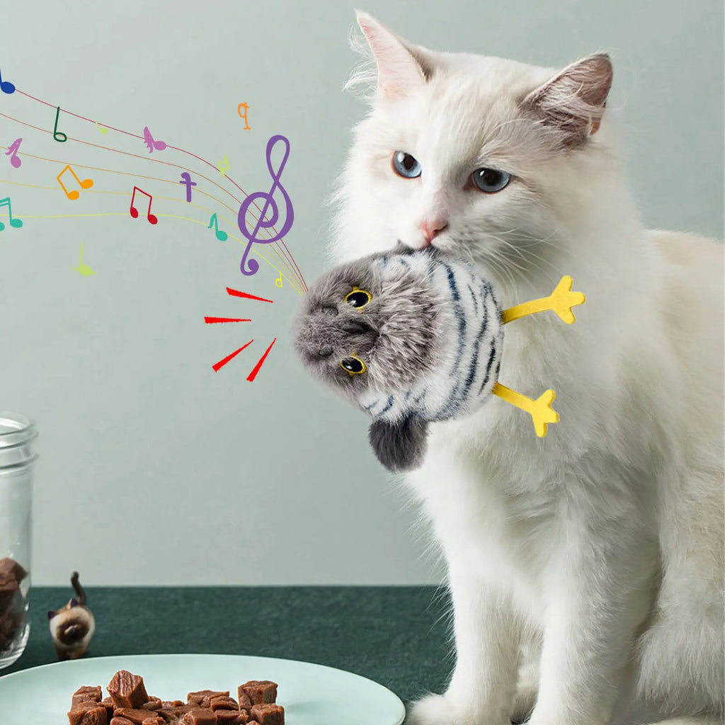 Brinquedo Simulador Passarinho Pet Olin