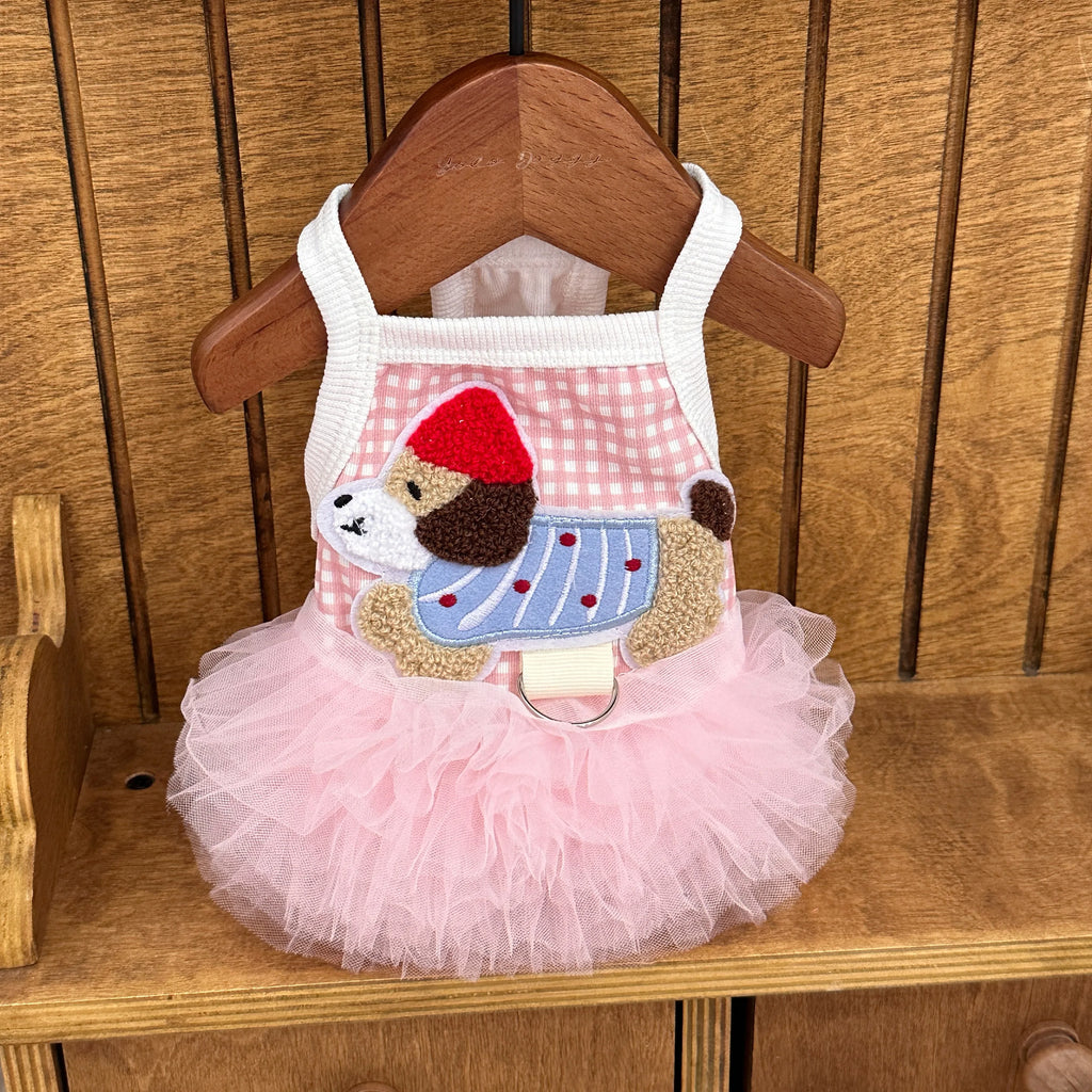Vestido Pet Tule Smiles