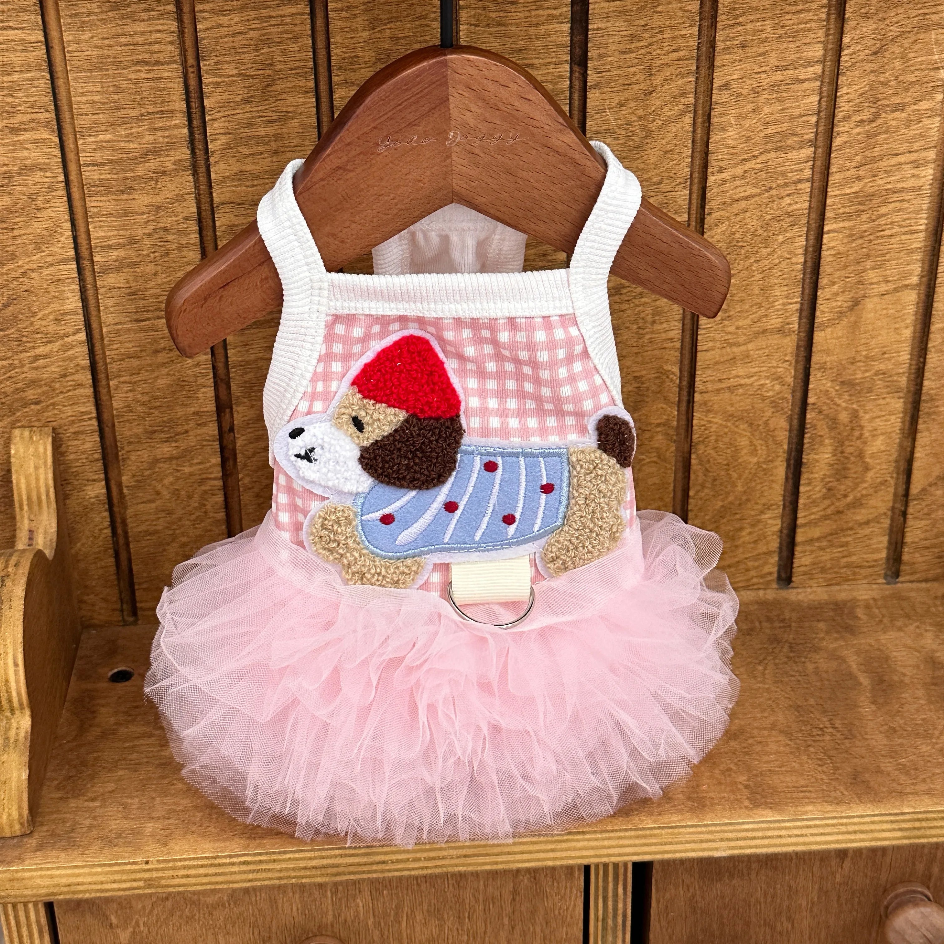 Vestido Pet Tule Smiles