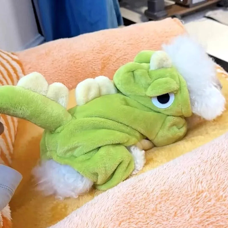 Macacão Pet Fofo Dinossauro