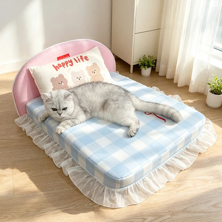 Cama Colchão Nuvy Impermeável com Cabeceira
