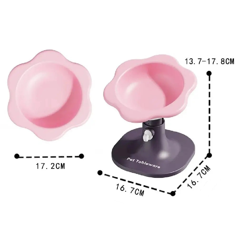 Comedouro Elevado Ajustável Pet Tower Bowl