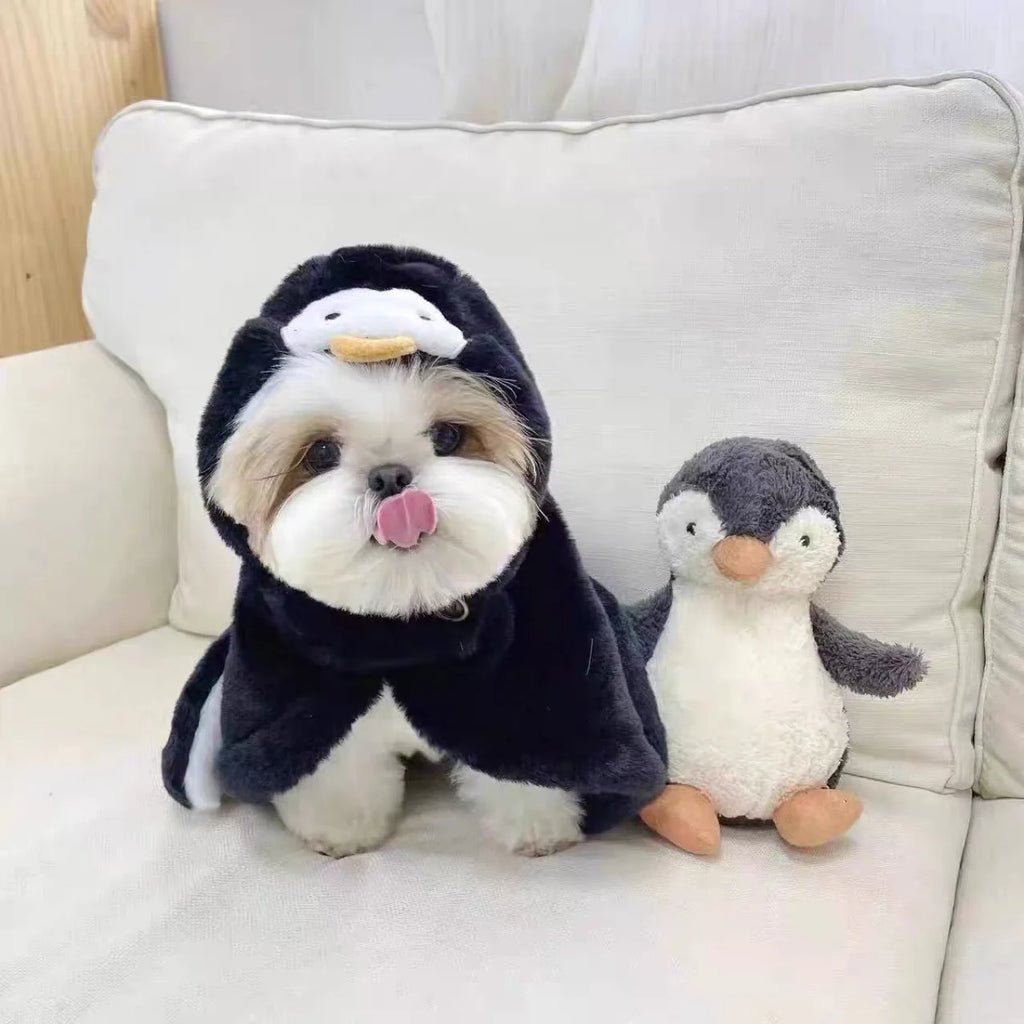 Roupinha Pet Pinguim Fofo
