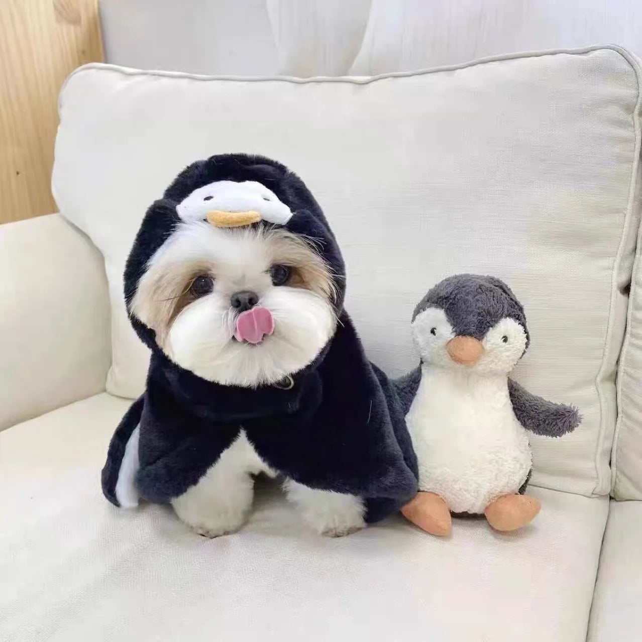 Roupinha Pet Pinguim Fofo