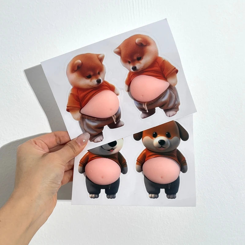 Adesivo 3D Pet Amortecedor Porta 2 unds