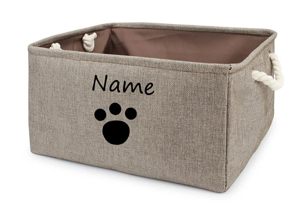 Caixa de Brinquedos Personalizada Pet Baú Alegria