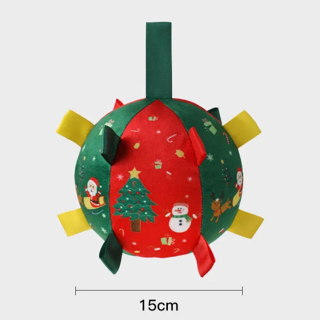 Brinquedo Bola Pet Mágica de Natal