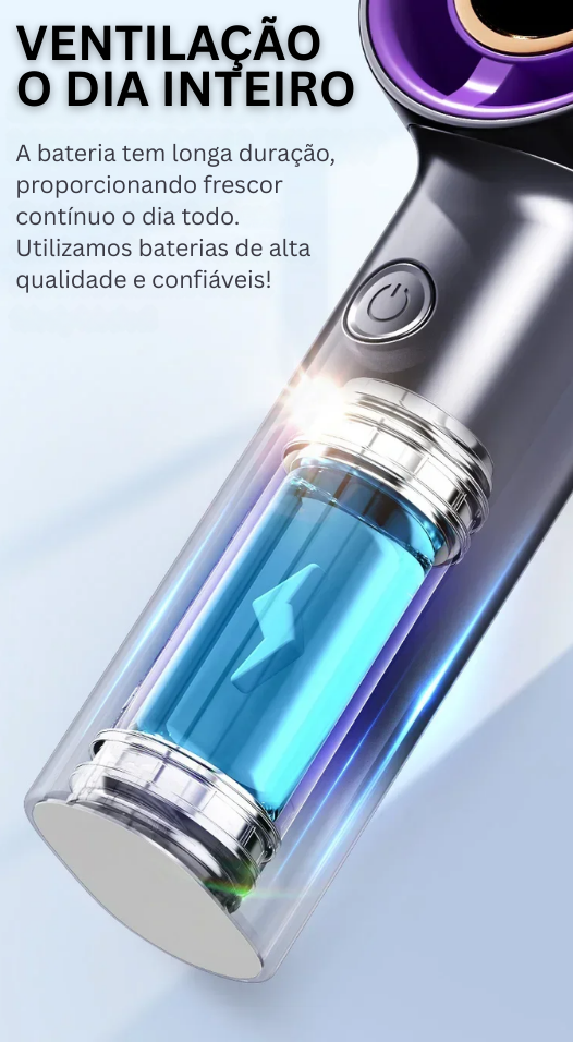 Seca Pet Portátil Silencioso USB Vento Sopro Mágico