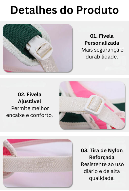 Coleira Pet Anti-puxão Acolchoada PetStyle