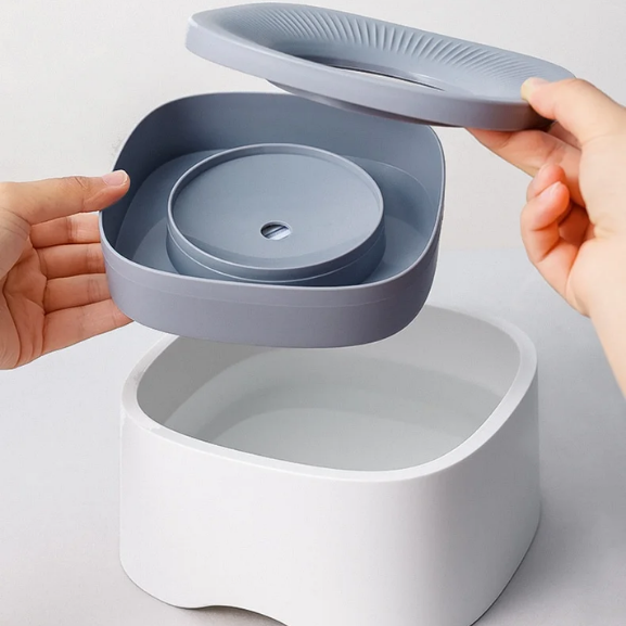 Tigela Pet Flutuante Anti-Respingo Splashs