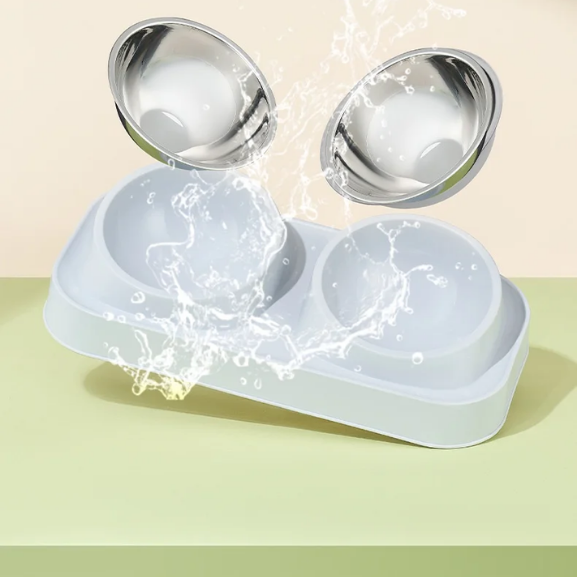 Tigela Dupla Pet Raisem