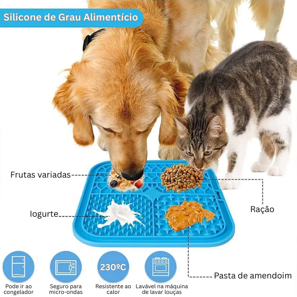 Esteira de Alimentação Lenta + Espátula Comidinha
