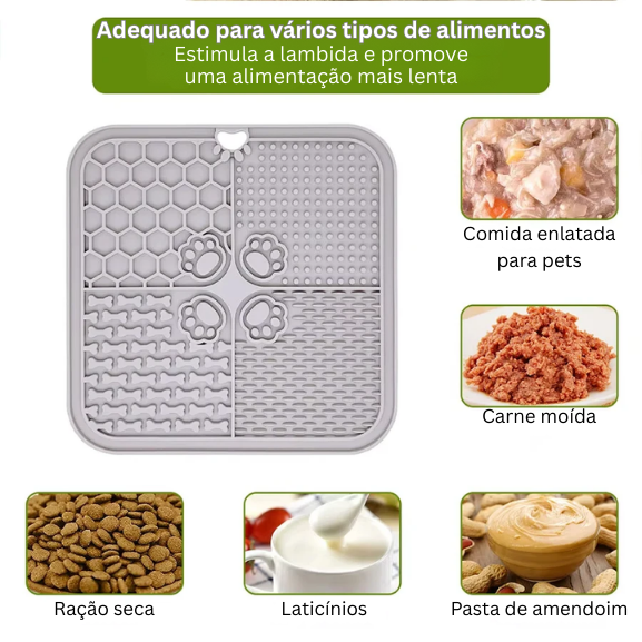 Esteira de Alimentação Lenta + Espátula Comidinha