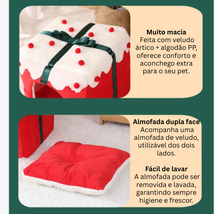 Toquinha Pet Presentinho
