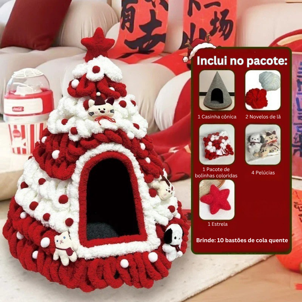 Caminha Pet Árvore de Natal