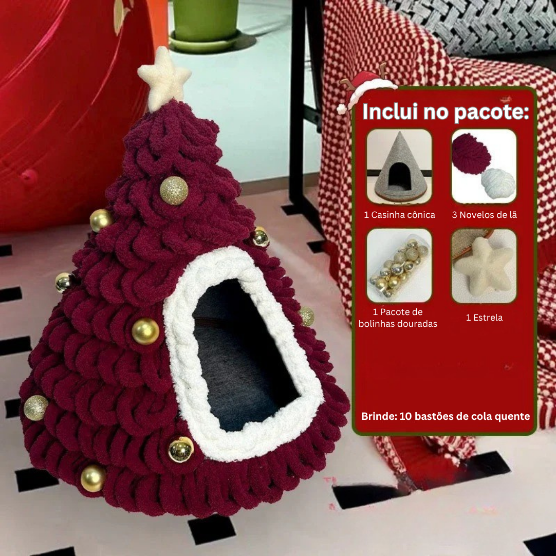 Caminha Pet Árvore de Natal