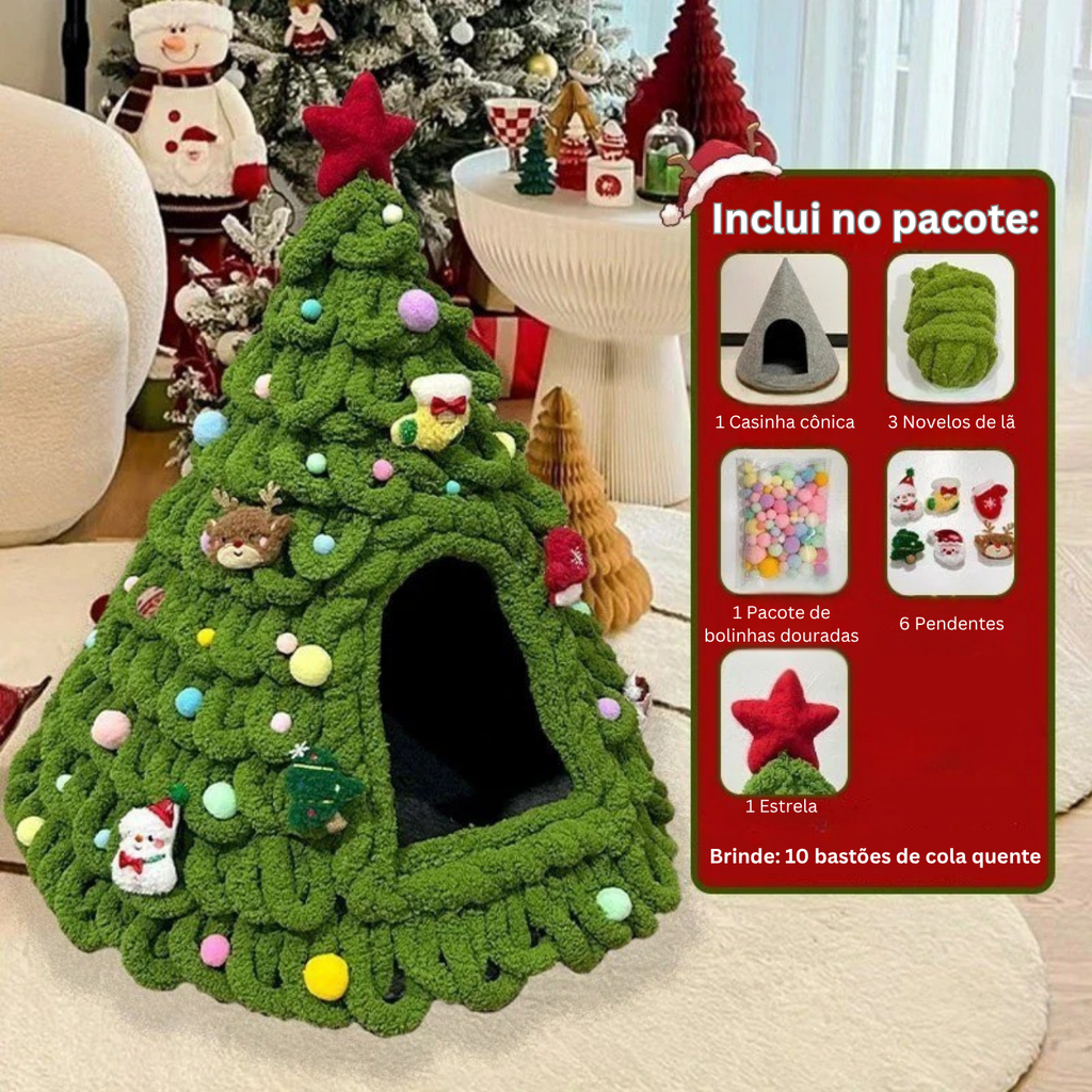 Caminha Pet Árvore de Natal