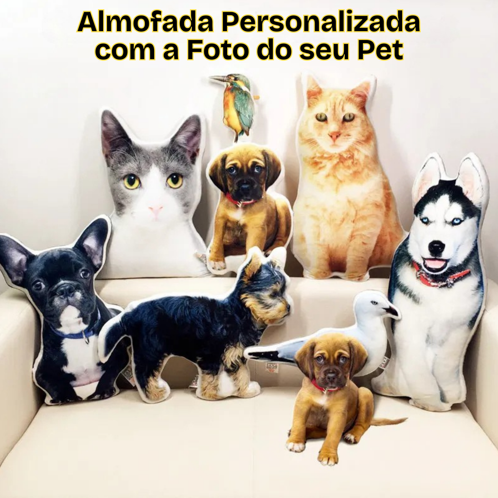 Almofada Personalizada Igual ao seu Pet