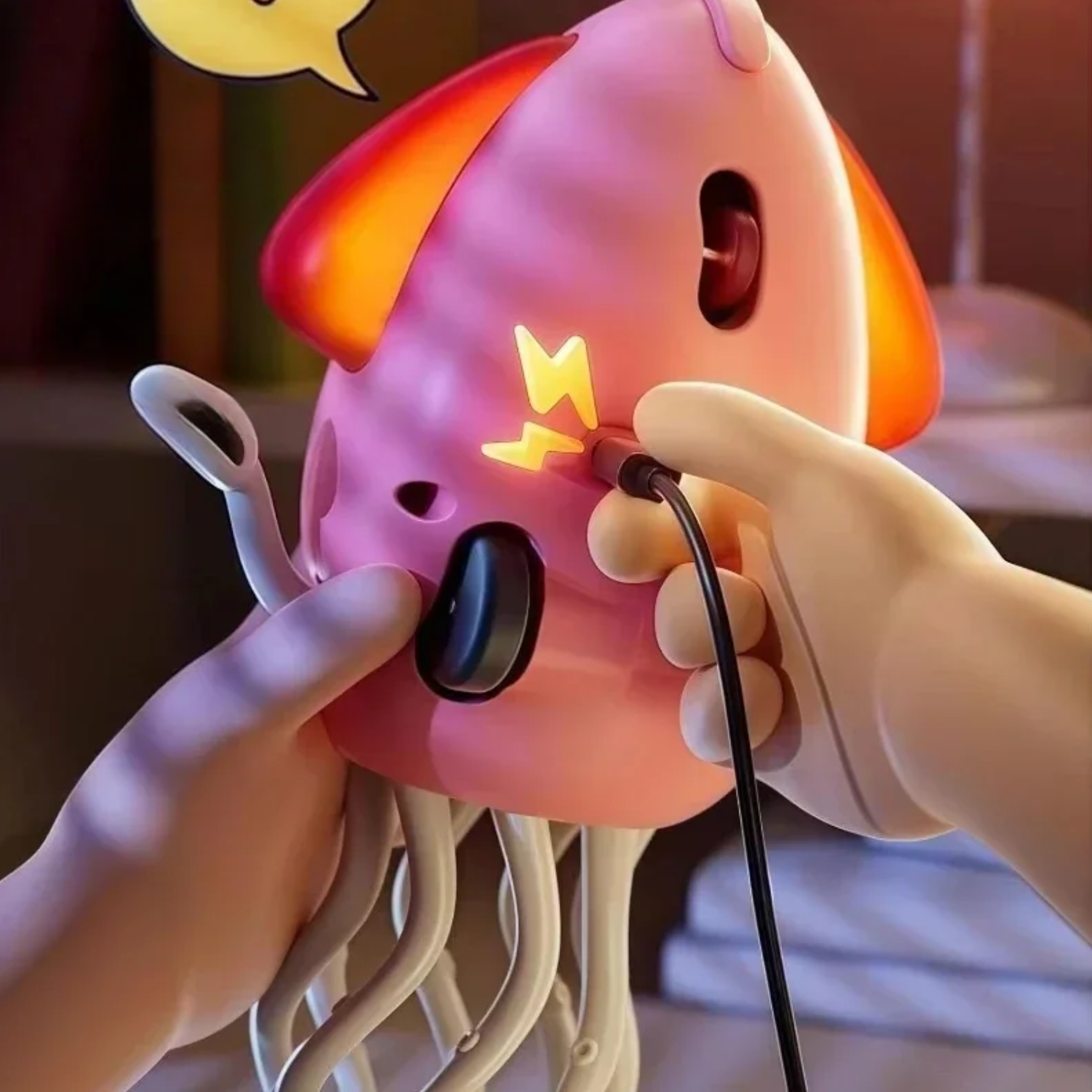 Brinquedo Pet Simula Carangueijo/Polvo Luminoso