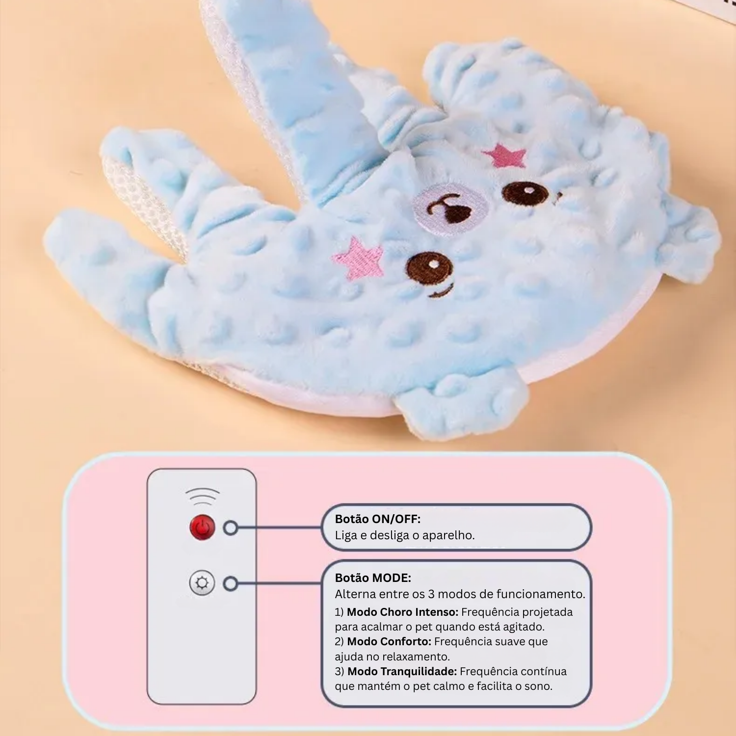 Almofadinha Calmante Pet Palminha