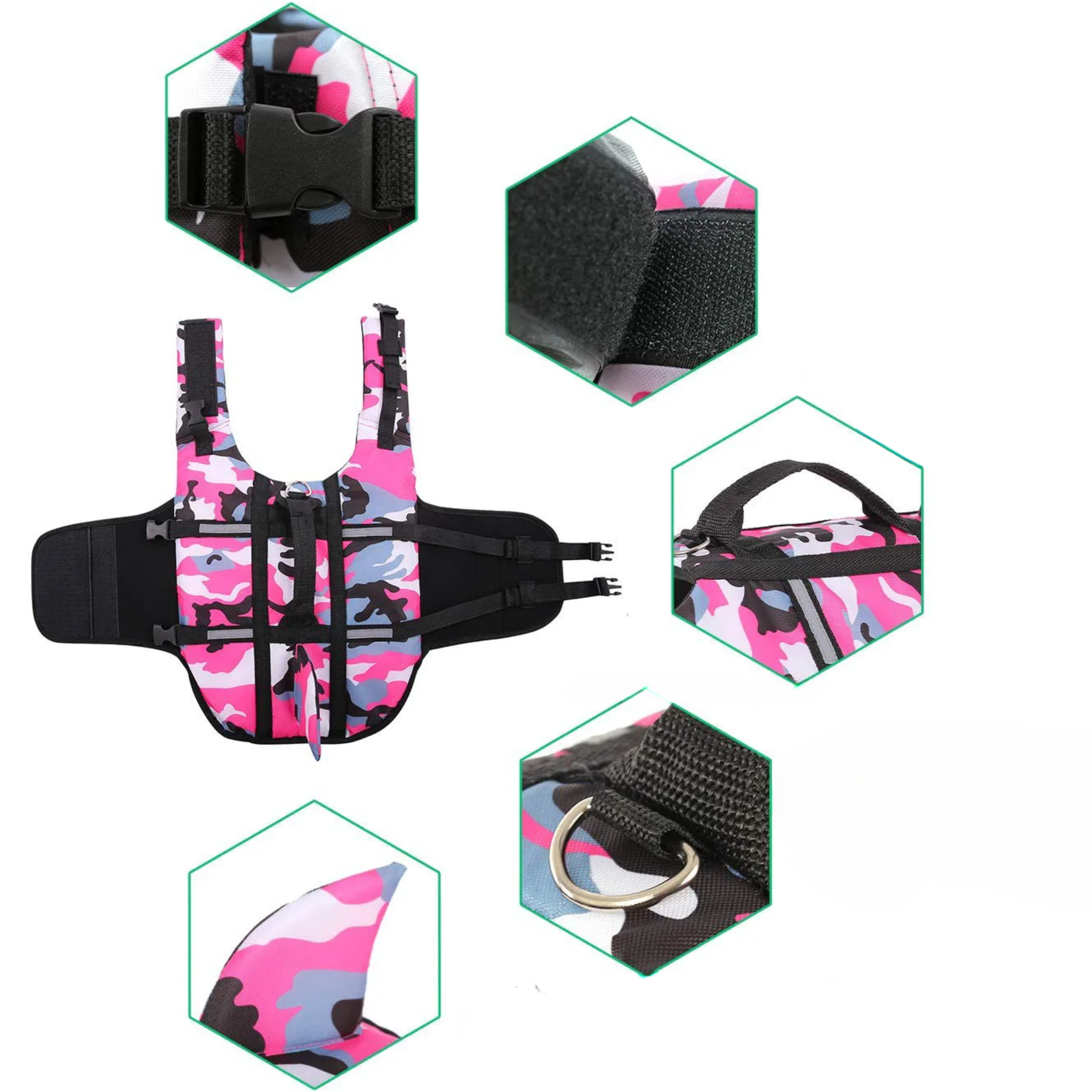 Colete Salva-vidas Pet Auquático