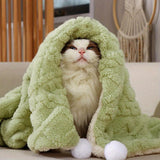Cobertor Fofo Pompom