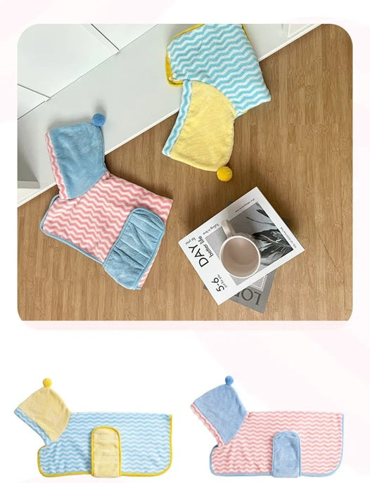 Toalha de Banho Pet Ultra-Absorvente SoftPure