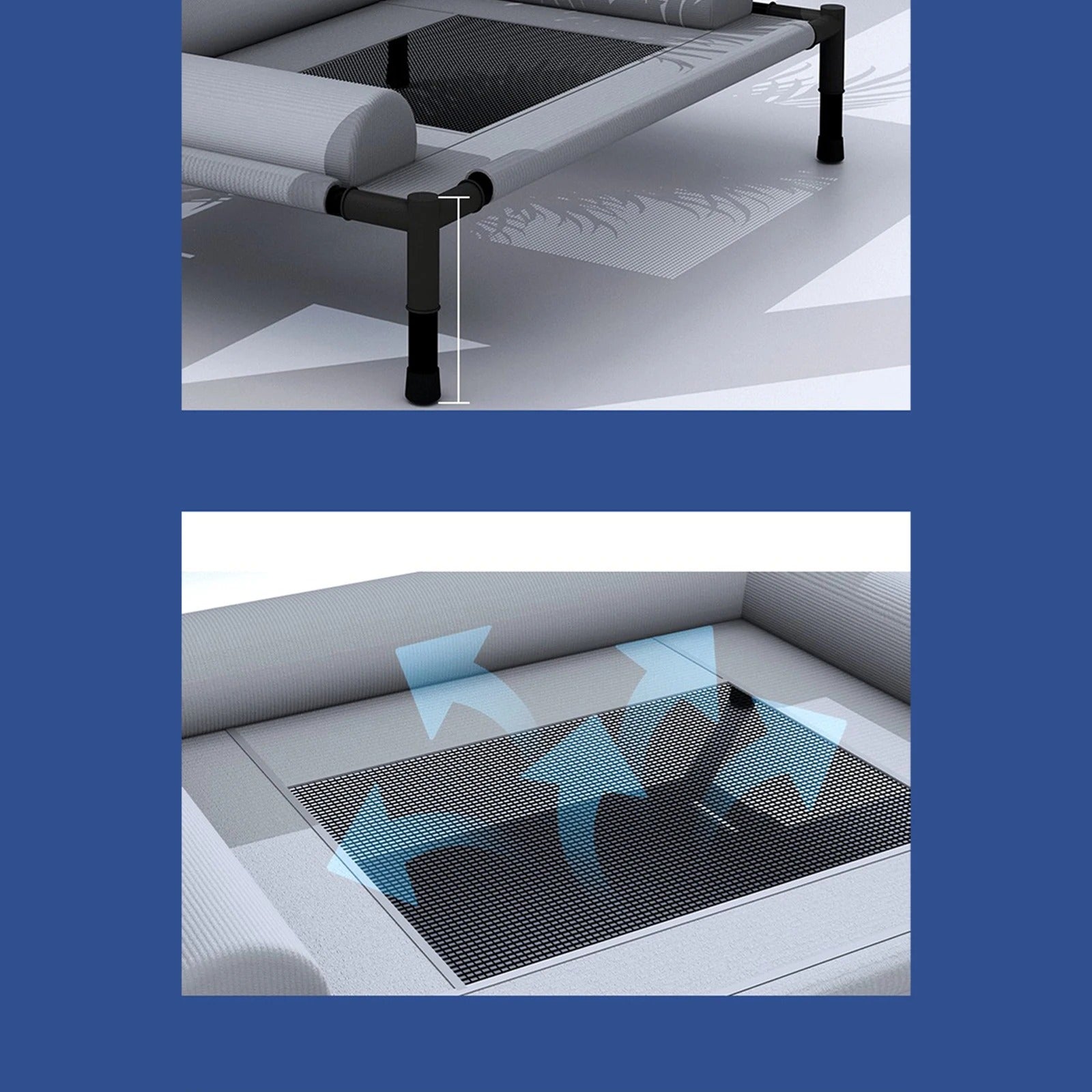 Cama Pet Elevada CampCushion