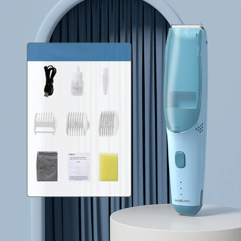 Kit Máquina de Aparar & Aspirar Pelos Pet Houlie