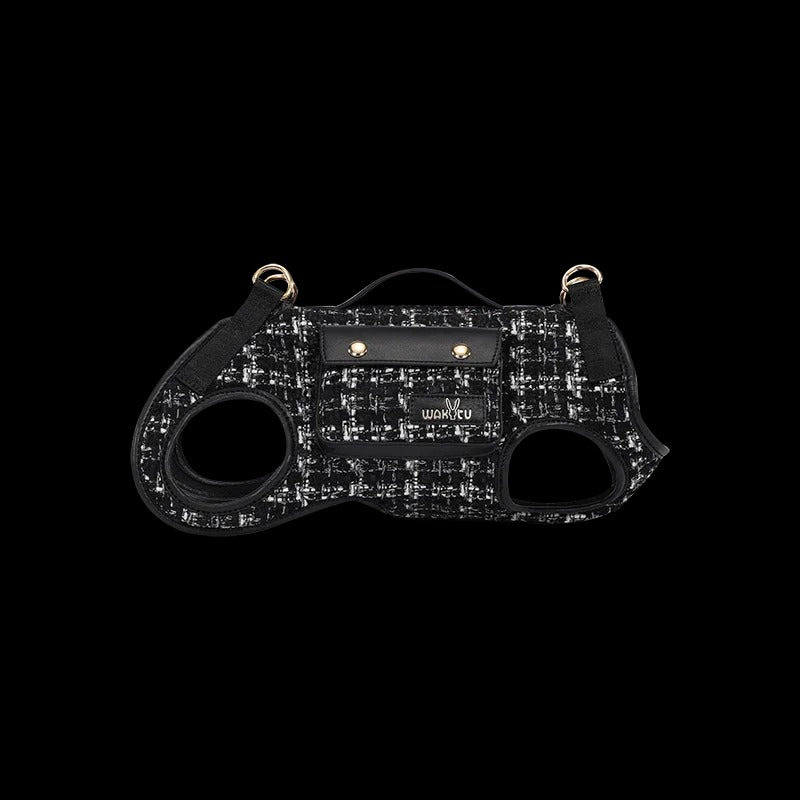 Mochila/Coleira Lateral com Elevação Étoile Pet