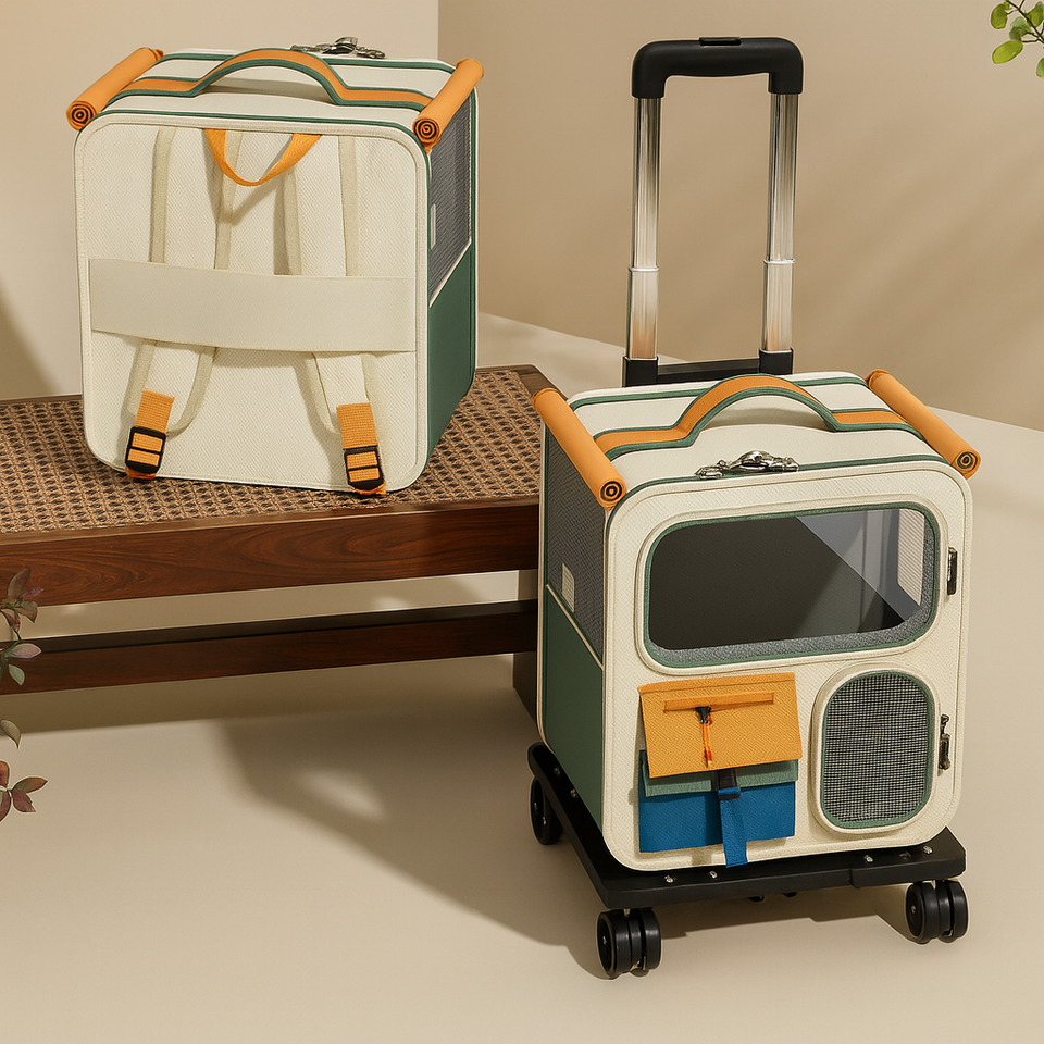 Mala de Rodinhas Pet ClearTrip