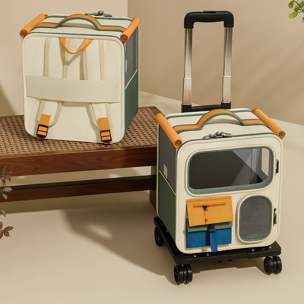 Mala de Rodinhas Pet ClearTrip