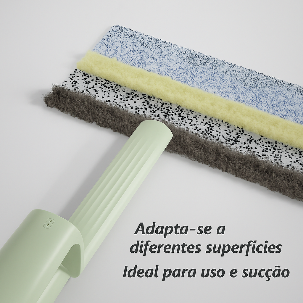 Escova 5 em 1 Remove Pelos & Aspira PetClean Pro