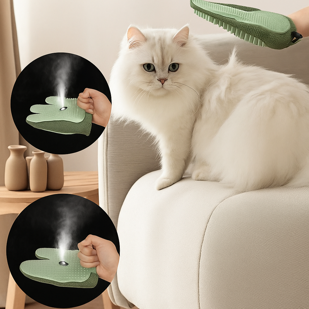 Luva Remove Pelos Pet Limpinho