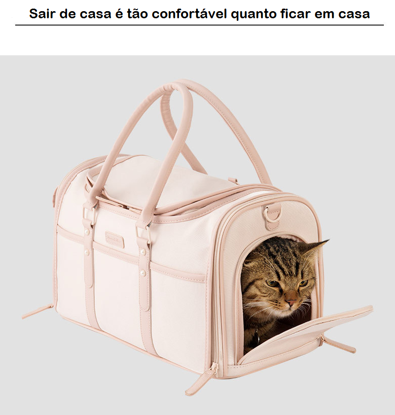 Bolsa Chic Transporte Pet Travel