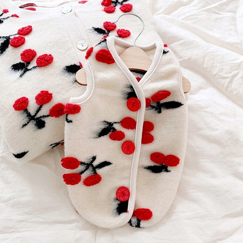 Colete Tricot Cherry