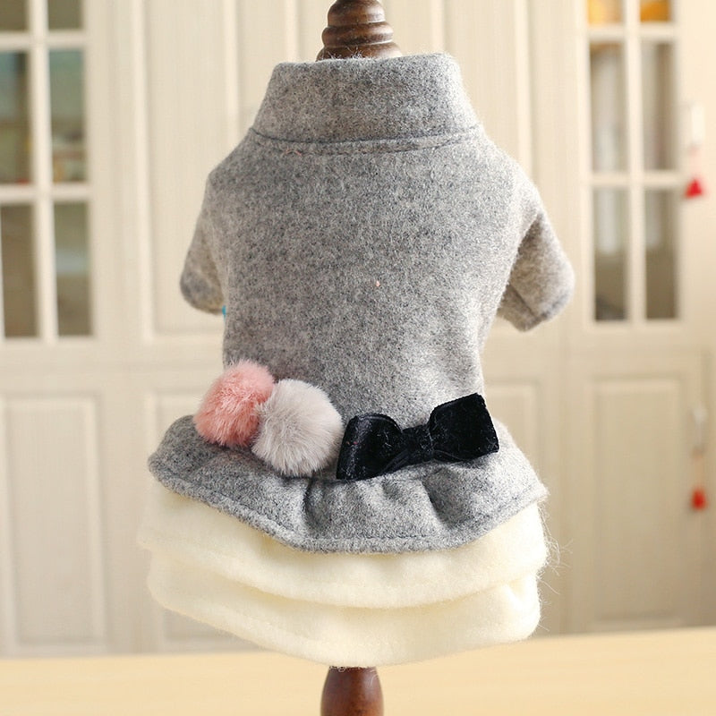 Vestido Pet Pompom
