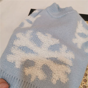 Tricot Pet Snowflakes