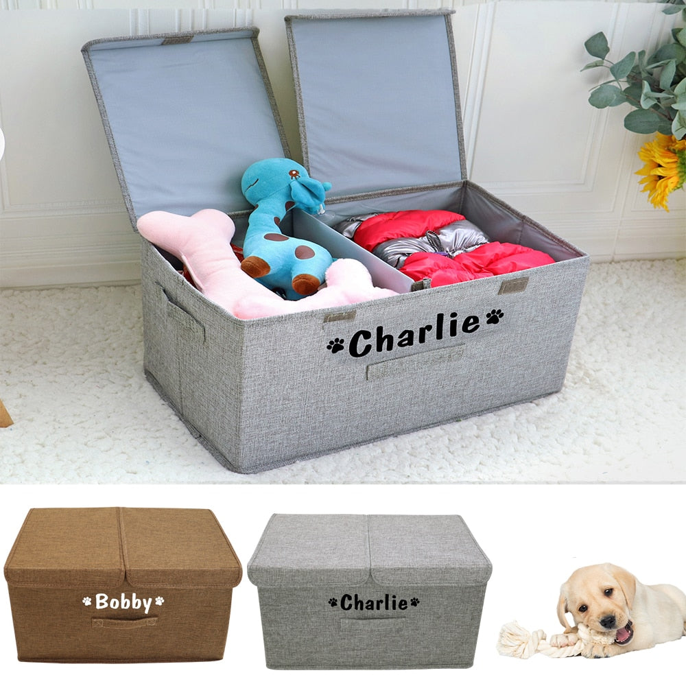 Caixa Pet Organizadora Personalizável Bobs