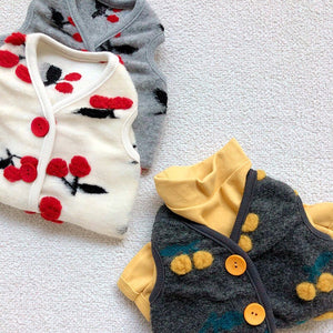 Colete Tricot Cherry
