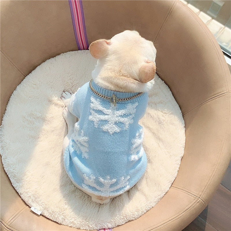 Tricot Pet Snowflakes