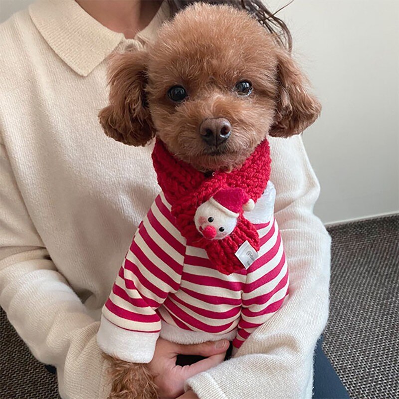 Moletom com Cachecol Papai Noel