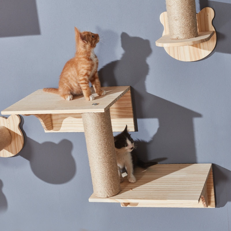 Plataformas para Gatos Escalada